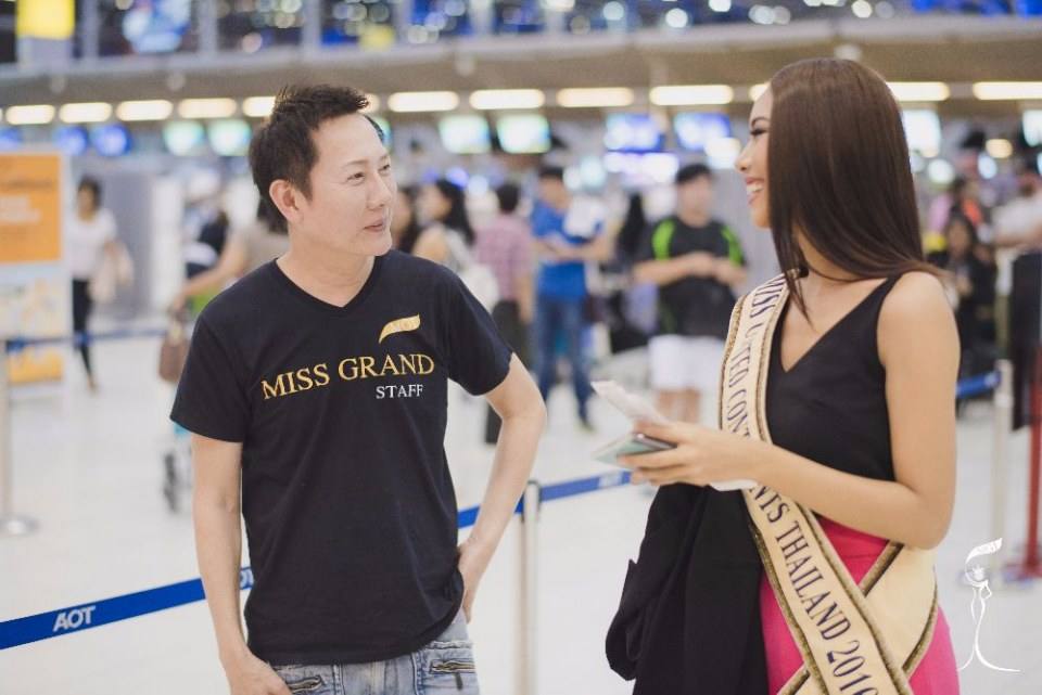รวมภาพน้องโบว์ เดินทางไปประกวด Miss United Continents 2016