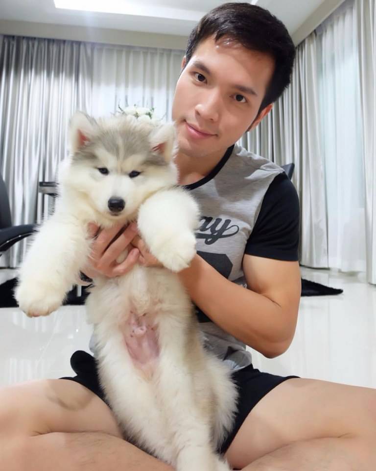 บอย โชคชัย ขาวล่ำน่ากิน #อิจฉาแฟนนาง