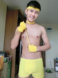 "ตะวัน" หนุ่มพม่า สุดหล่อ "เป้าตุง"