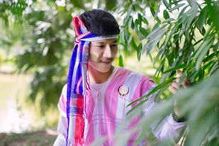 "ตะวัน" หนุ่มพม่า สุดหล่อ "เป้าตุง"