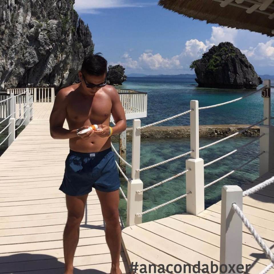 นายเเบบ anacondaboxer ฟินมากก