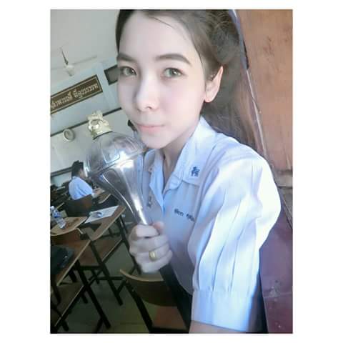ส่องออร่า.ความน่ารักโฟม-ดาวรร.สิงห์บุรี