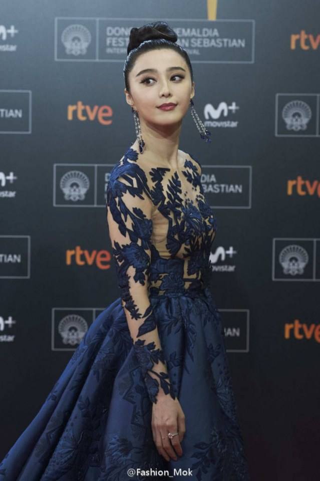 Fan Bingbing ราชินีพรมแดงกลับมาอีกครั้งกับลุคนี้ สวยเจิด นางพญามากๆ@San Sebastian Festival 2016