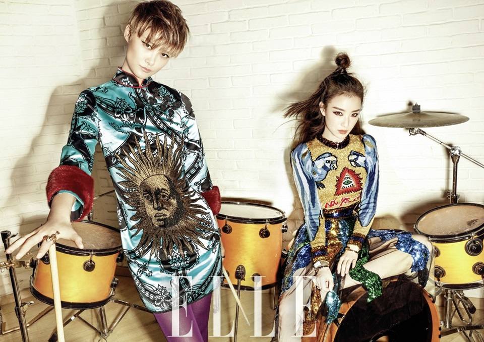 Li Yuchun & Ni Ni @ Elle China October 2016