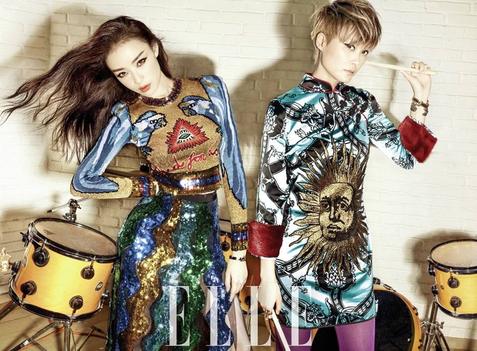 Li Yuchun & Ni Ni @ Elle China October 2016
