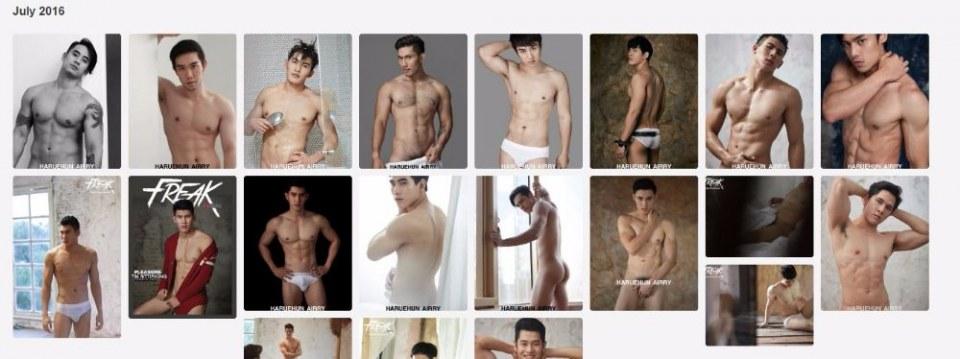 รวมภาพหนุ่มๆบางส่วนของ haruehun 2016 collection ปีนี้