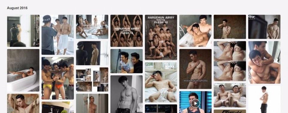 รวมภาพหนุ่มๆบางส่วนของ haruehun 2016 collection ปีนี้