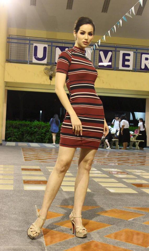 น้องจูลี่ (คณะการบิน มหาวิทยาลัยอีสเทิร์นเอเชีย) กับการประกวด #Thefacethailand3 ช่วยเป็นกำลังใจให้น้องด้วยนะคระ
