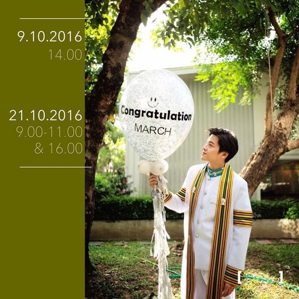 หล่อเท่ห์มากๆ!! มาร์ช จุฑาวุฒิ ในชุดครุย เตรียมรับปริญญาจุฬาฯ IG@marchutavuth