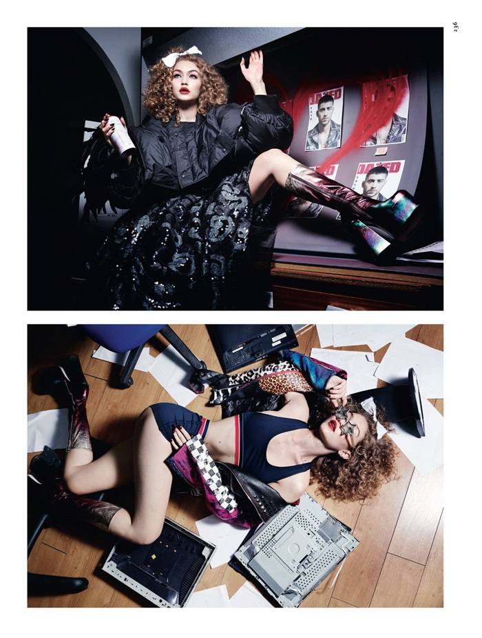 Gigi Hadid @ Dazed & Confused (25th anniversary issue) September 2016