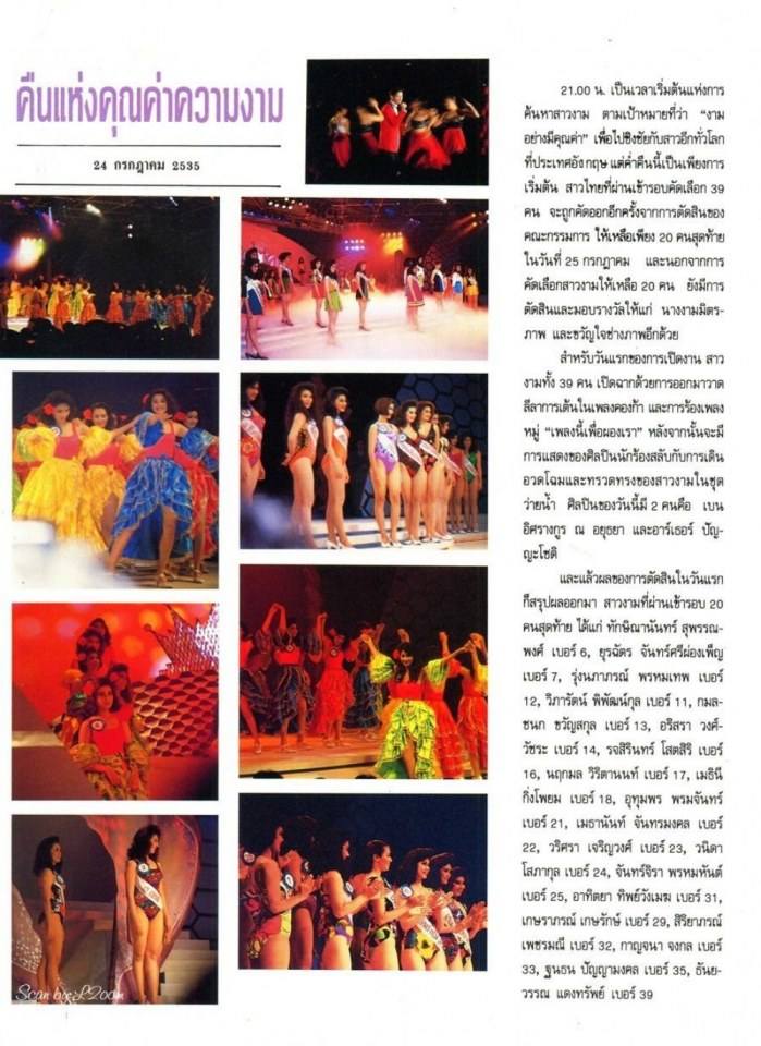 (วันวาน) ลูกเกด-เมทินี Miss Thailand World 1992