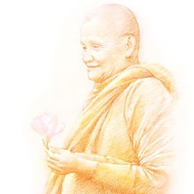 พระโพธิญาณเถร(หลวงพ่อชา สุภัทโท) วัดหนองป่าพง จ.อุบลราชธานี