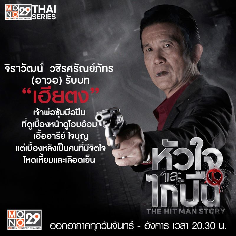 คาแรคเตอร์นักแสดงซีรีส์ "หัวใจและไกปืน"