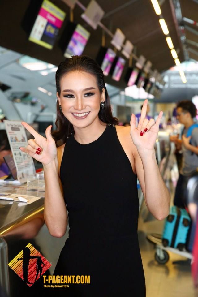 เทียน- อัจฉรี บัวเขียว เดินทางไปร่วมประกวดมิสเอิร์ธ 2016