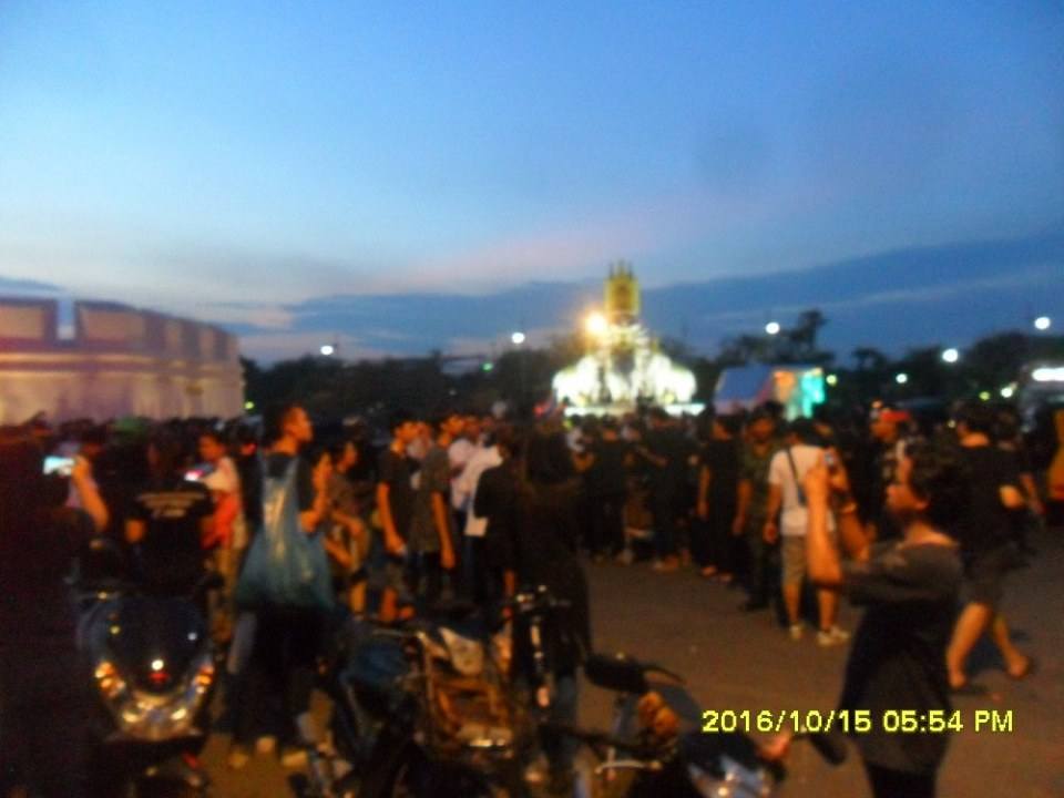 สนามหลวงวันนี้ เสาร์ที่ 15 ตุลาคม 2559 ส่งเสด็จรัชกาลที่ 9