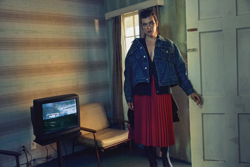 Milla Jovovich @ Vogue Ukraine October 2016