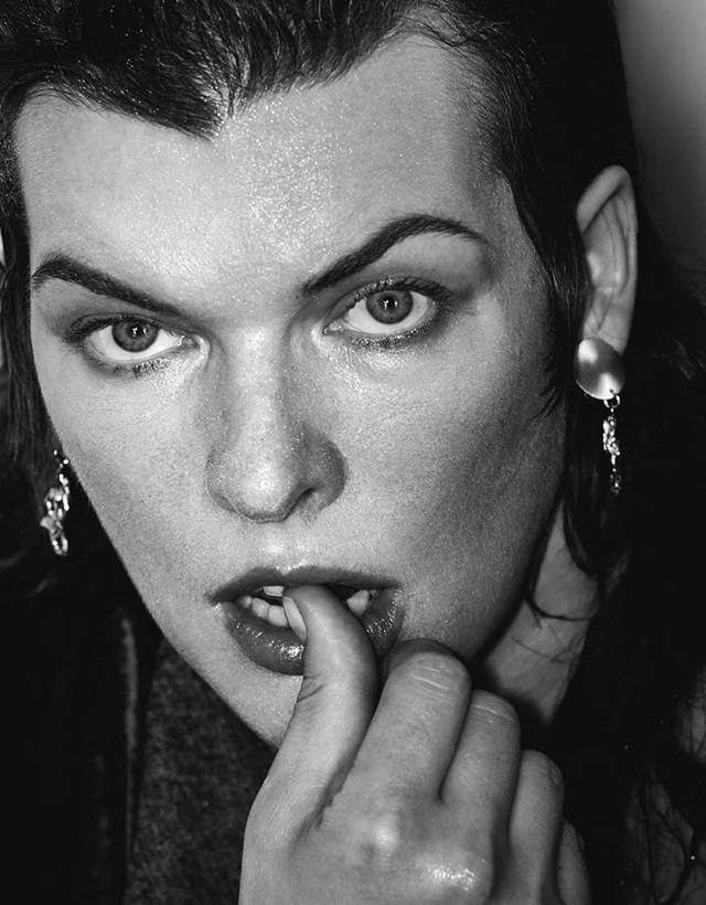 Milla Jovovich @ Vogue Ukraine October 2016