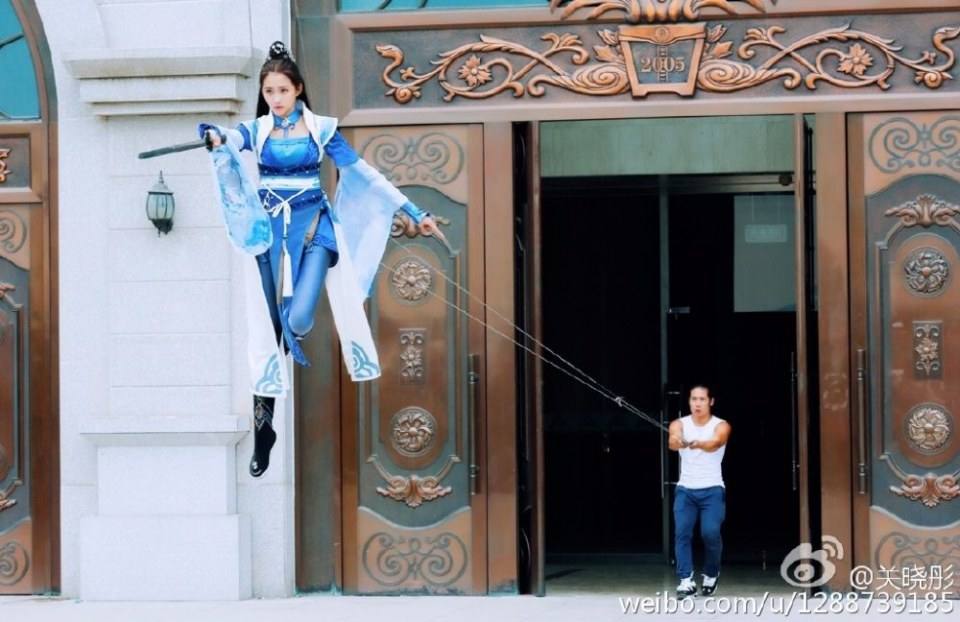 กวนเสี่ยวถง 关晓彤 cosplay 九阴真经3D