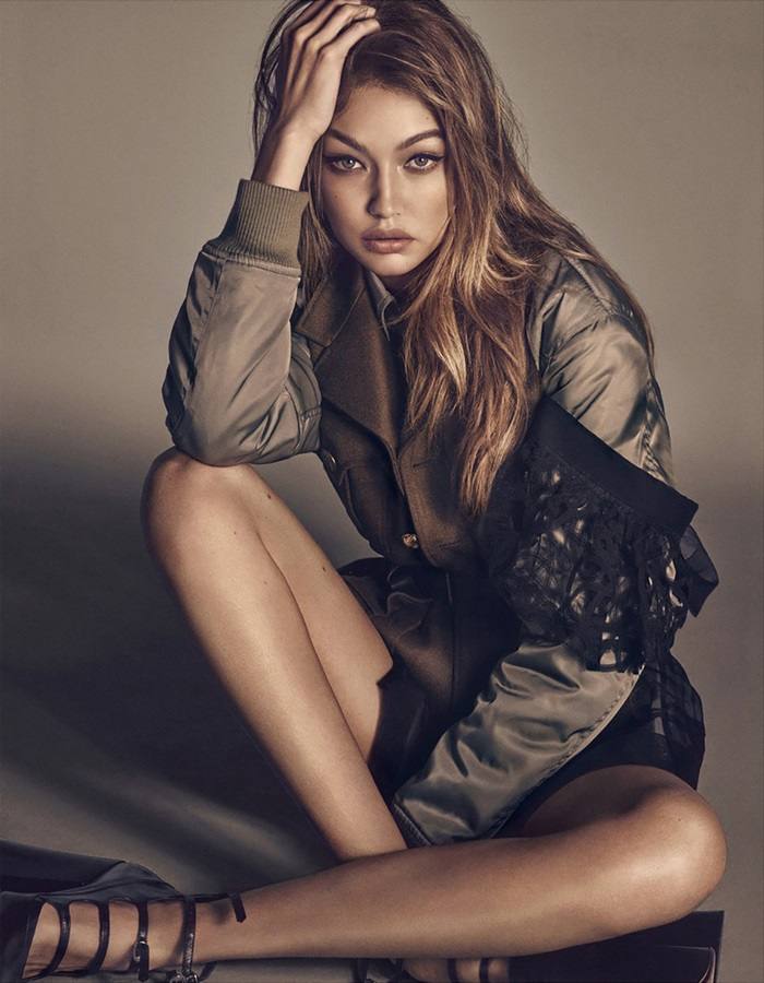 Gigi Hadid @ Vogue Japan December 2016