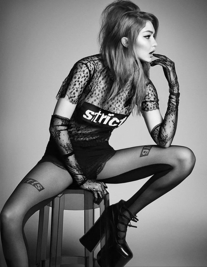 Gigi Hadid @ Vogue Japan December 2016