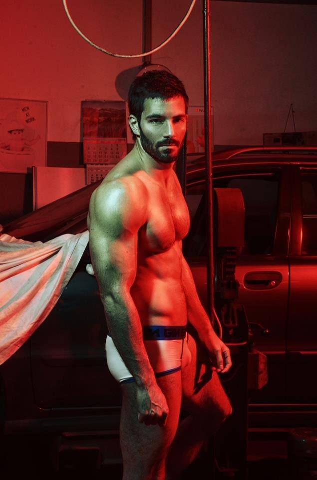 Hot guy in underwear 197