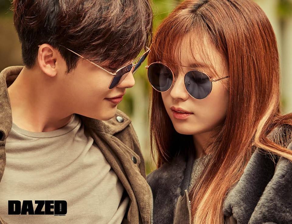 Lee Jong Suk & Han Hyo Joo @ Dazed & Confused Korea November 2016