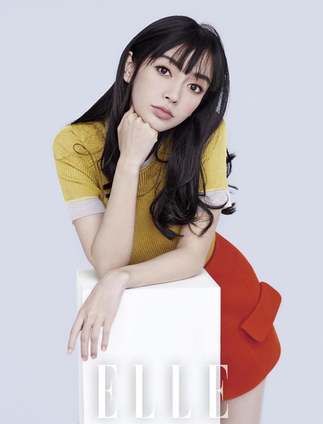 Angelababy @ Elle China December 2016