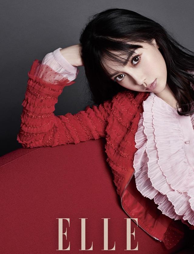 Angelababy @ Elle China December 2016