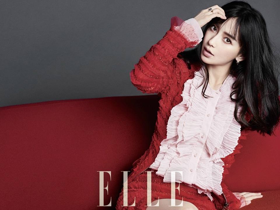 Angelababy @ Elle China December 2016