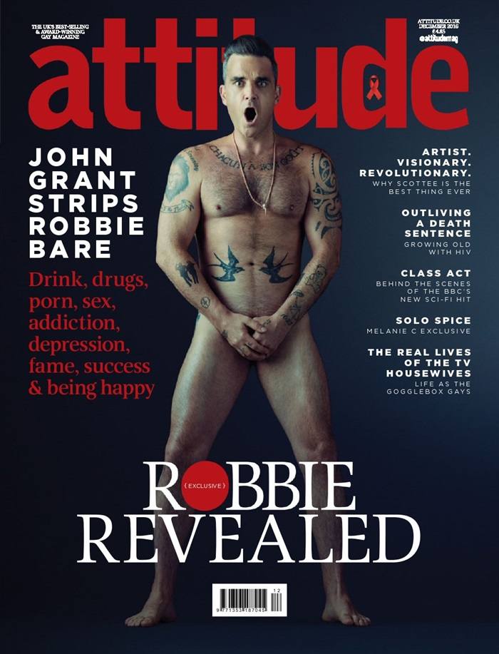 Robbie Williams @ Attitude UK December 2016