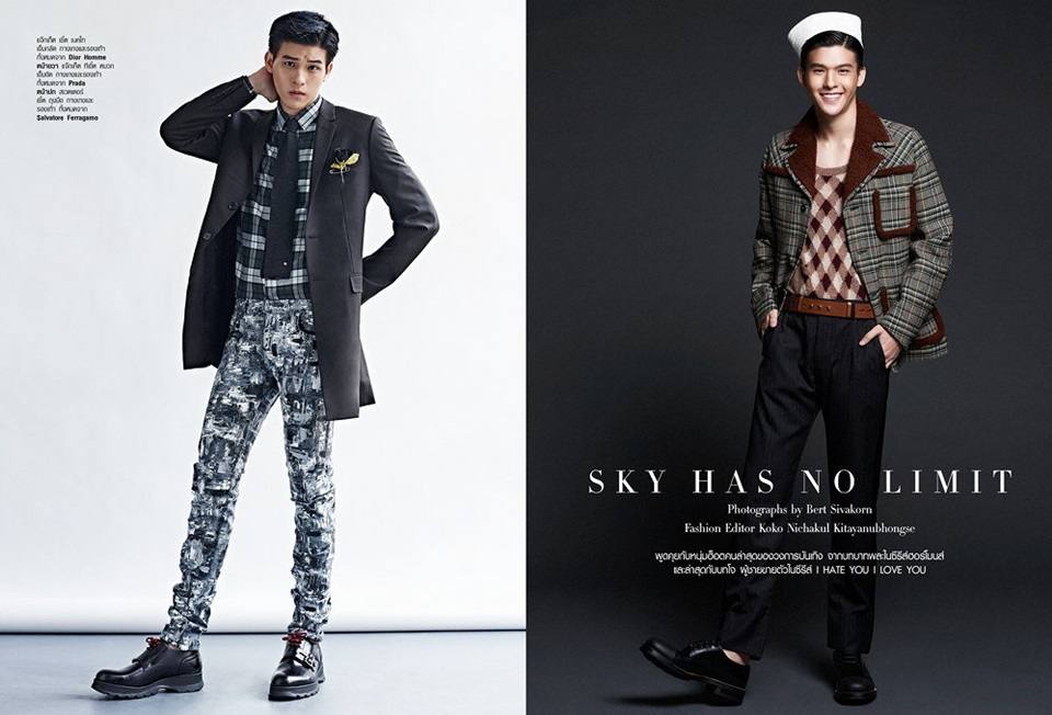 สกาย-วงศ์รวี @ Harper's Bazaar Men Thailand Fall Winter 2016