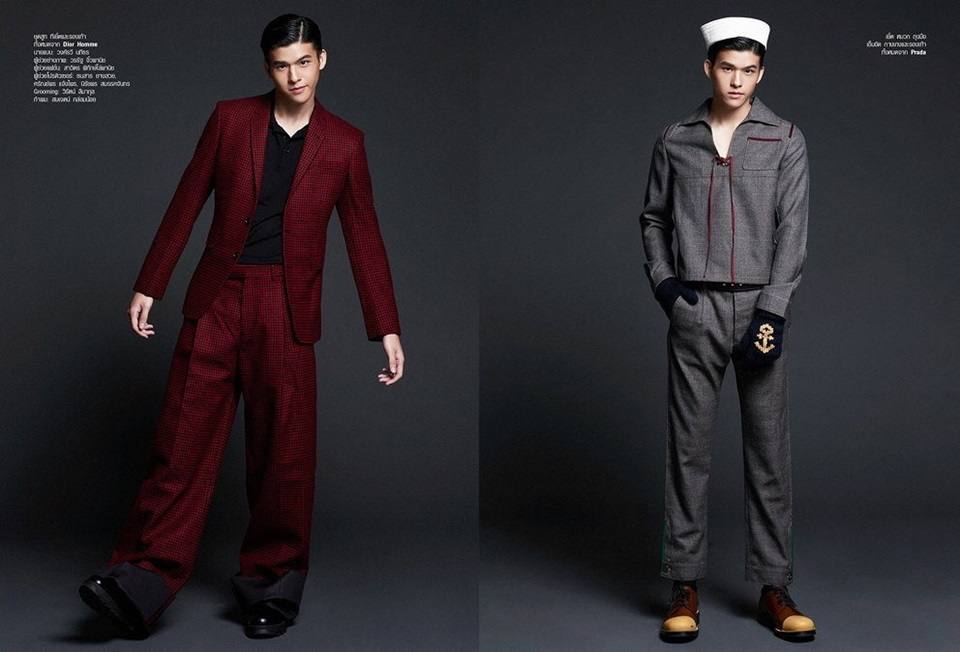 สกาย-วงศ์รวี @ Harper's Bazaar Men Thailand Fall Winter 2016