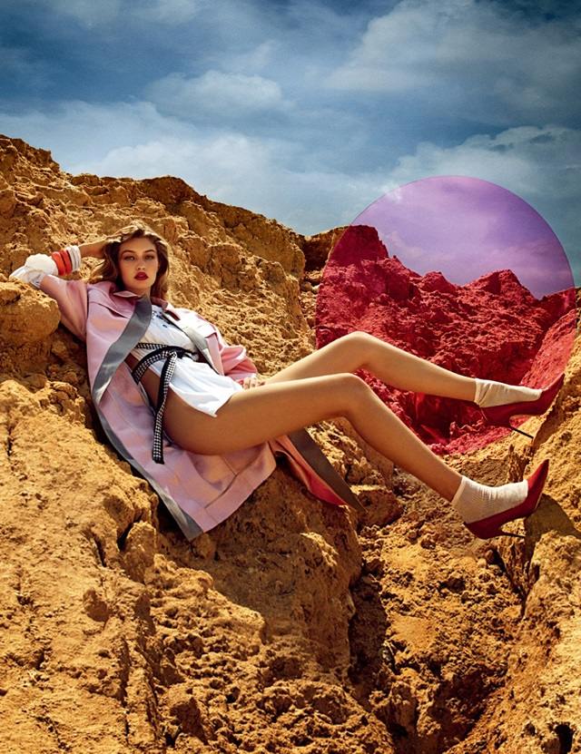 Gigi Hadid @ W Korea December 2016