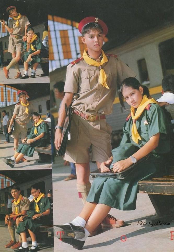 (วันวาน) มอส-อ้อม @ นิตยสาร เธอกับฉัน เล่มที่ 159 พฤษภาคม 2533