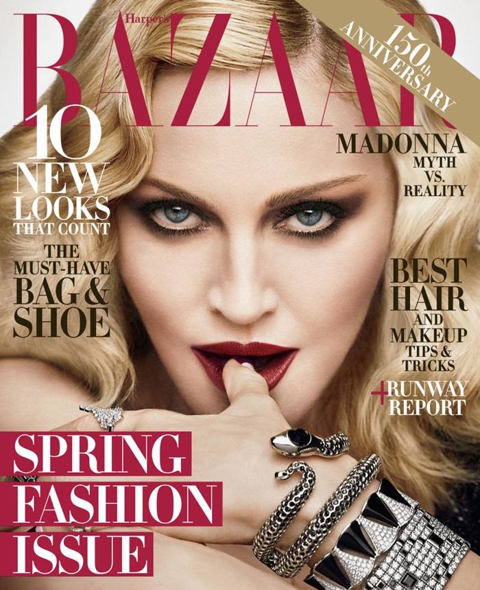 Madonna @ Harper's Bazaar US February 2017