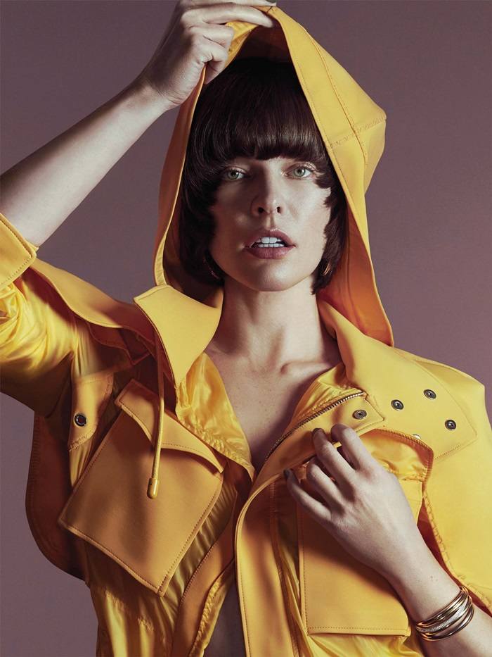 Milla Jovovich @ Vogue Taiwan January 2017