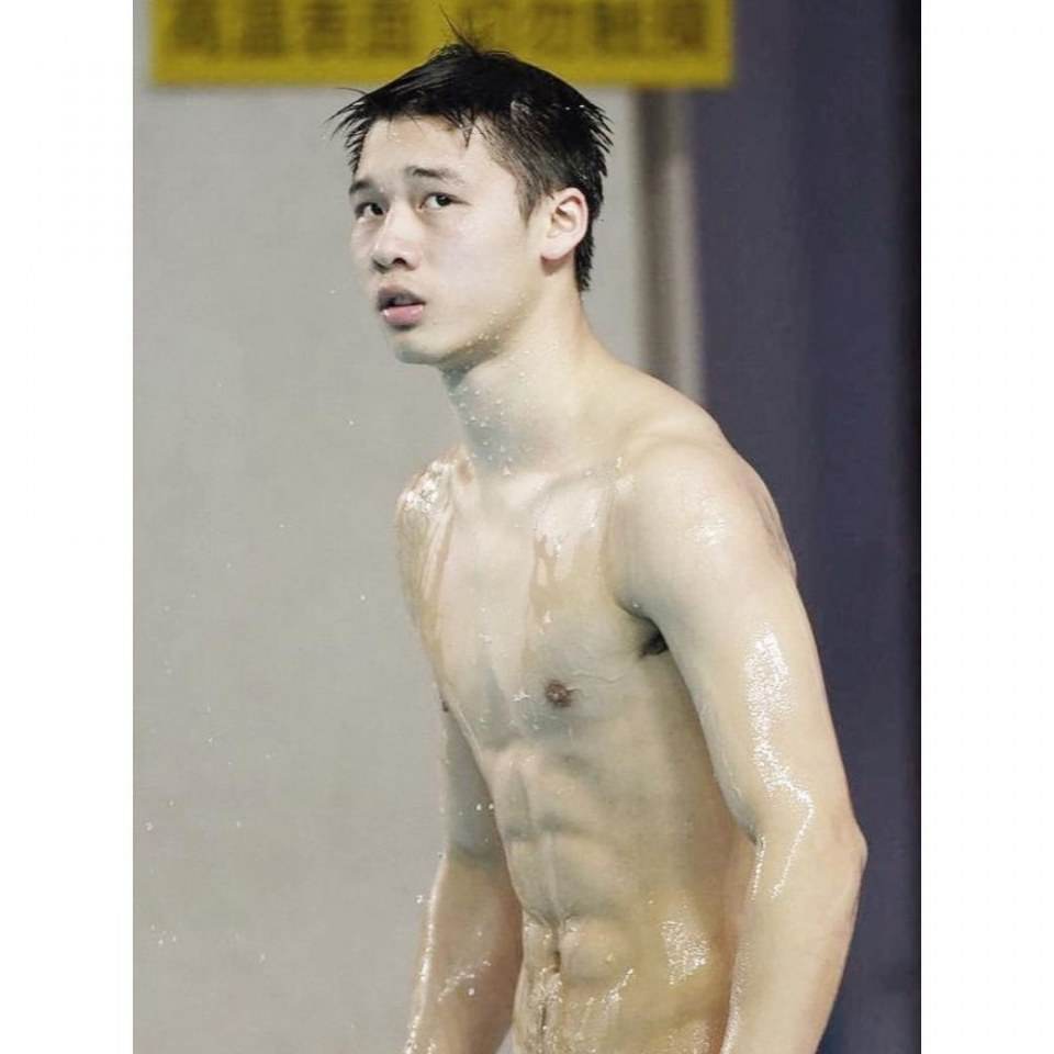 Chen Aisen นักกระโดดน้ำรูปร่างดี sexy สมส่วน