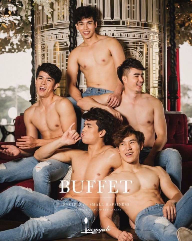 Buffet หนุ่มหล่อ ตุงๆๆดีต่อใตมากกได้หมด ถ้าสดชื่น