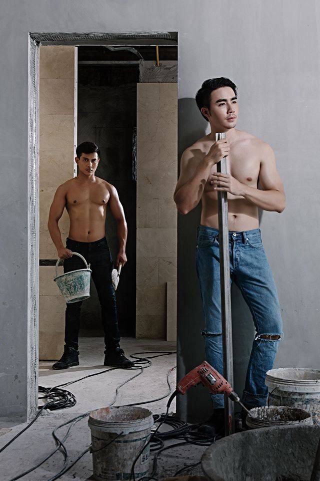 ช่างก่อสร้าง สุดแซ่บ&rdquo; หล่อ เซ็กซี่ สาวแห่คอมเม้นต์ &ldquo;เนื้อแน่น ยิ่งกว่าปูนที่ฉาบอีก&rdquo;