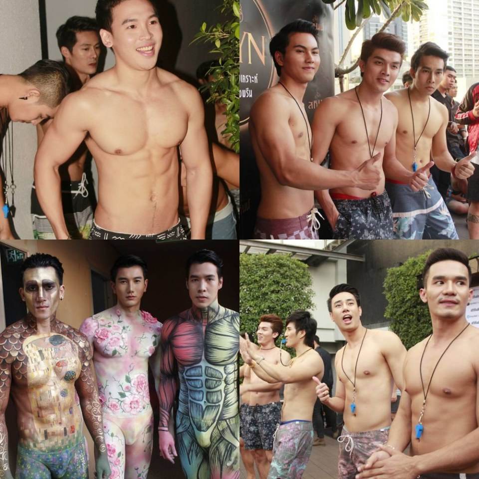 น้องป๊อป นายแบบในงาน Impulse Bangkok & Attitude present Sailor Pool Party