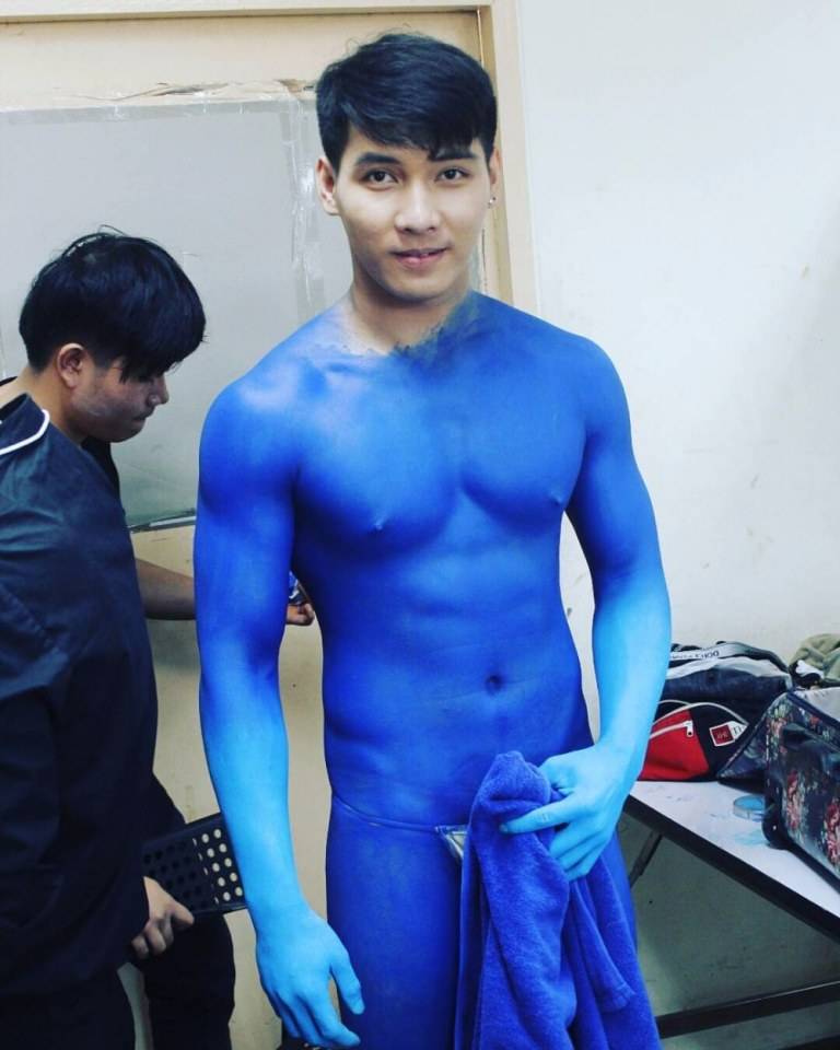 น้องป๊อป นายแบบในงาน Impulse Bangkok & Attitude present Sailor Pool Party