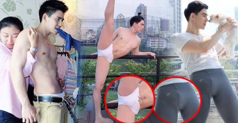 แม็ก เดอะสตาร์ โชว์ท่ายาก!! เเหก 180 องศา ขาที่ว่าขาวยังไม่เด่นเท่าปิกาจู๋ บอกเลยตุงสุดๆ