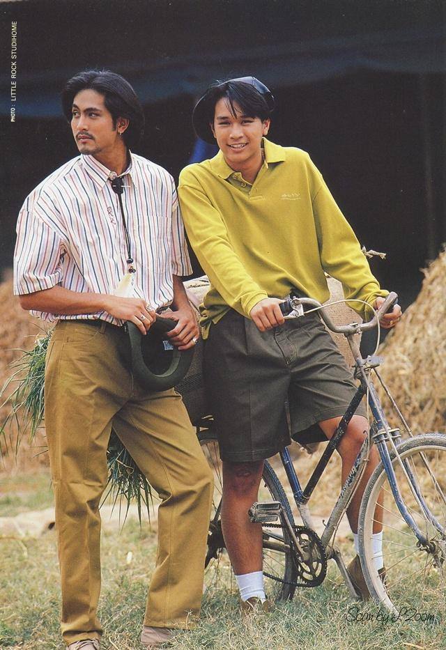 (วันวาน) พีท ทองเจือ & สายฟ้า เศรษฐบุตร @ The Boy Magazine