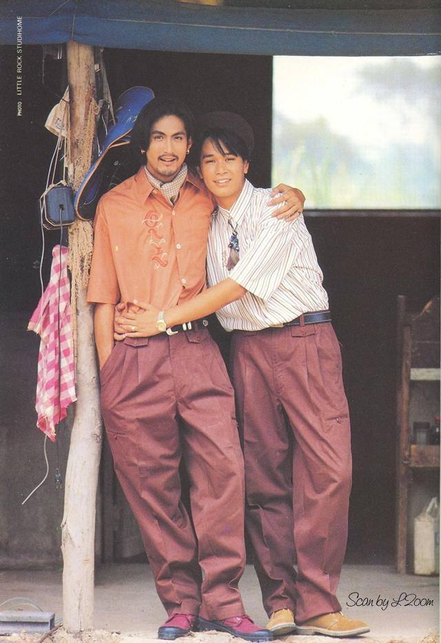 (วันวาน) พีท ทองเจือ & สายฟ้า เศรษฐบุตร @ The Boy Magazine