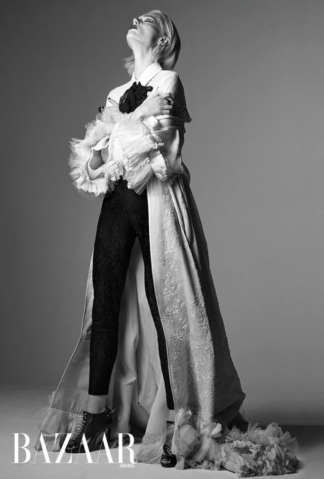 Coco Rocha @ Harper’s Bazaar Arabia February 2017