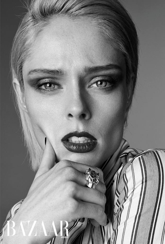 Coco Rocha @ Harper’s Bazaar Arabia February 2017