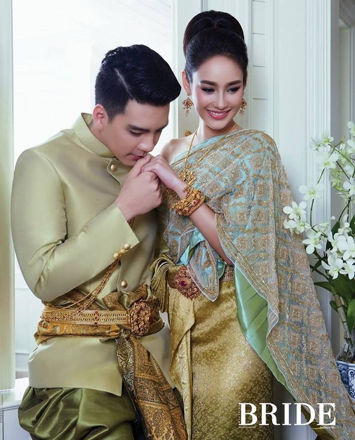 นาว ทิสานาฏ & นิว วงศกร @ Bride Magazine March 2017