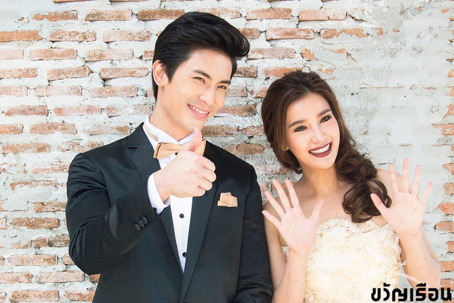 สน-ยุกต์ & วิว-วรรณรท @ ขวัญเรือน vol.49 no.1087 March 2017