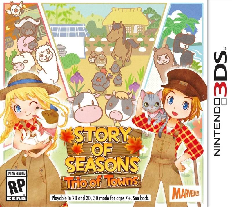 Story of Seasons : Trio of Towns (Nintendo 3DS)