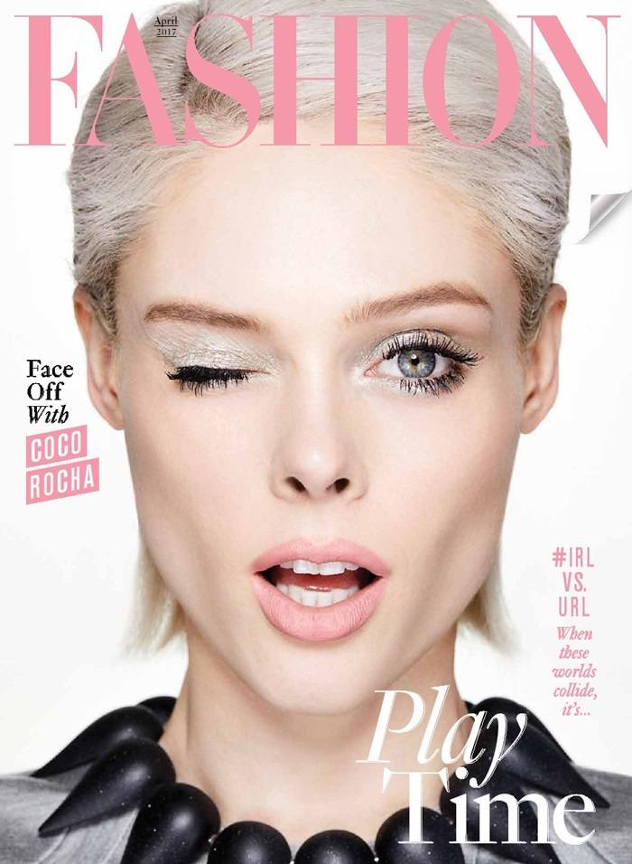 Coco Rocha @ Fashion Magazine April 2017